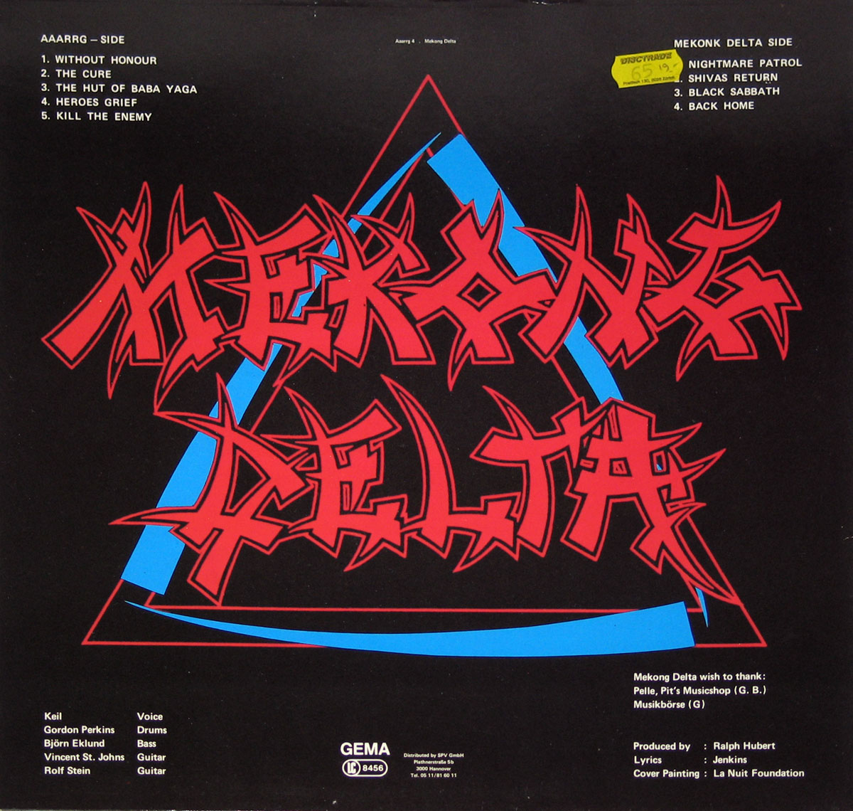 High Resolution Photo #2 mekong delta self-titled 